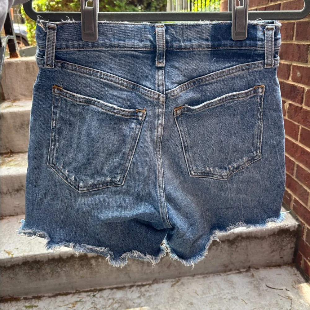 Abercrombie & Fitch Distressed Denim Shorts